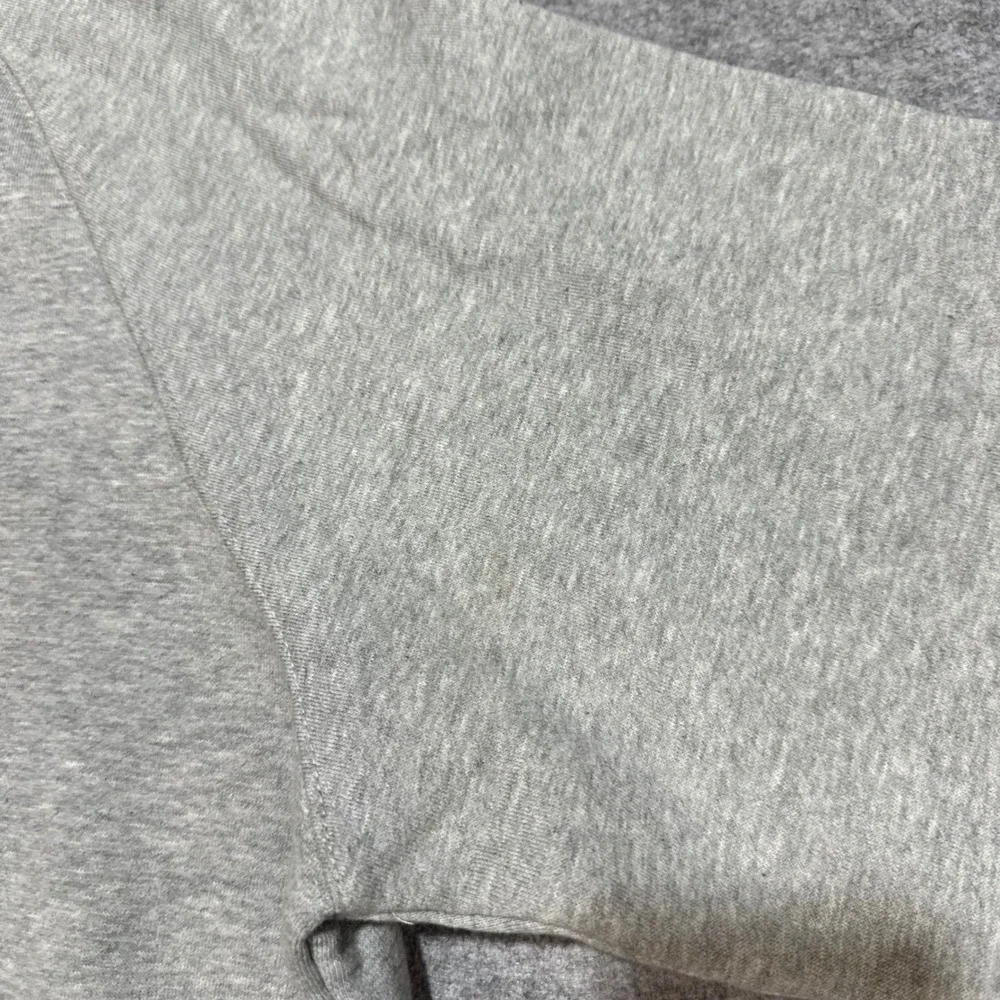 Reebok Mens Quarter Zip Pullover Sweatshirt Heather Gray RBLK111704 Large NWT